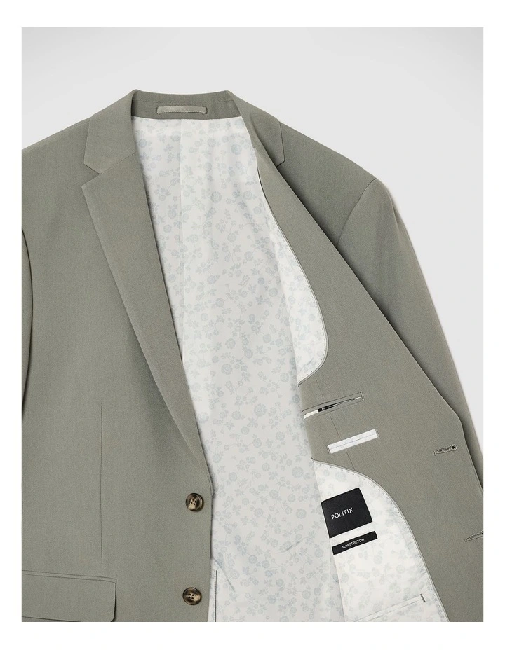 Elijah Tailored Jacket in Sage image 7
