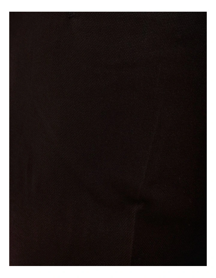 Henson Textured Tailored Pant in Chocolate image 7