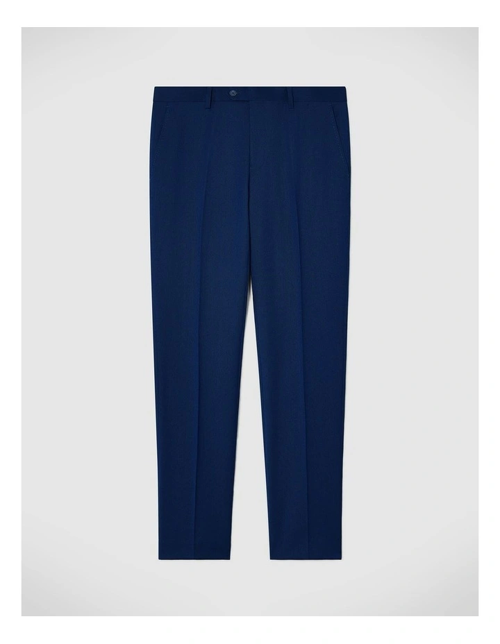 Henson Textured Tailored Pant in Royal image 2