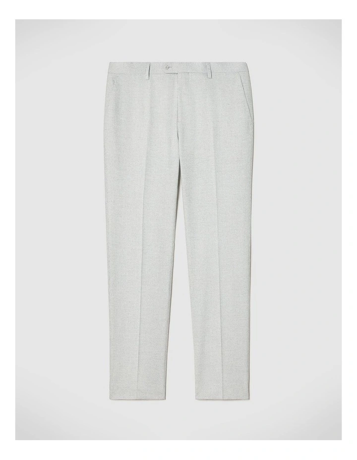 Keaton Check Tailored Pant in Light Grey image 2