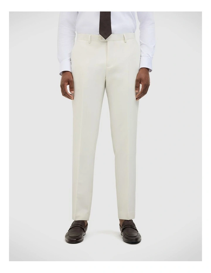 Elijah Tailored Pant in Stone image 3