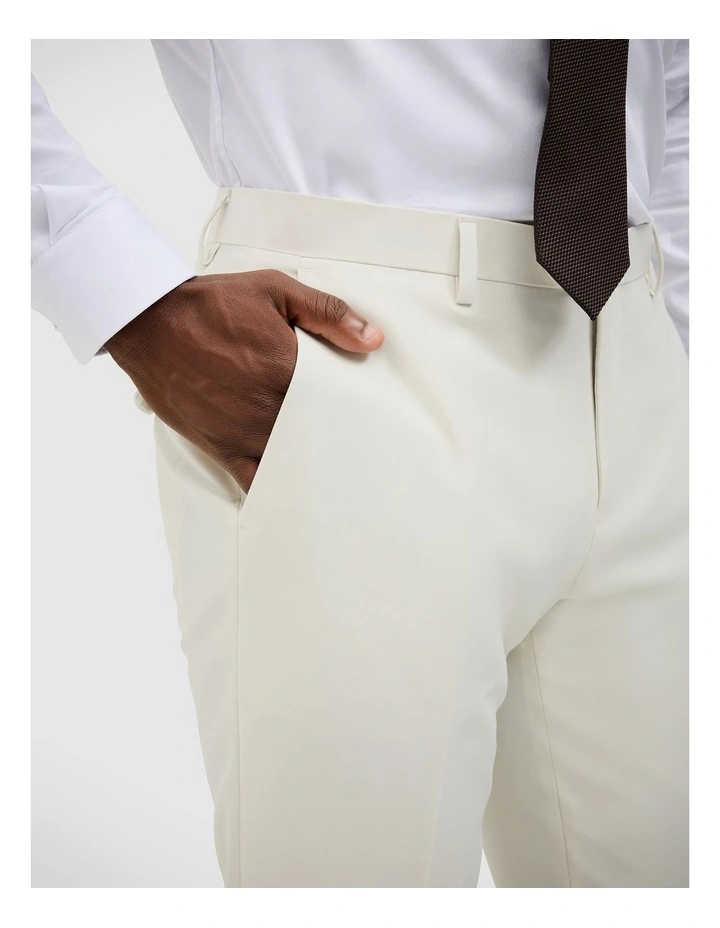 Elijah Tailored Pant in Stone image 4