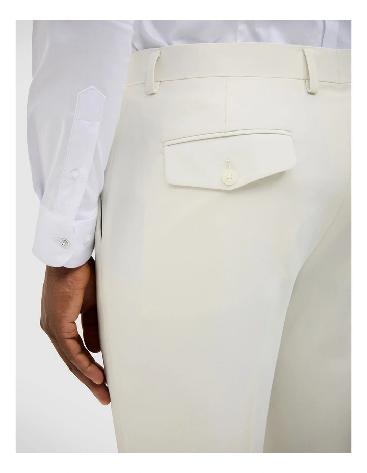 Elijah Tailored Pant in Stone image 6