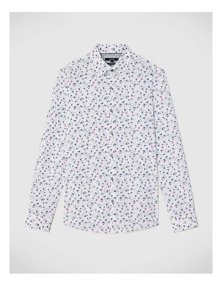 George Floral Print Shirt in Multi image 2