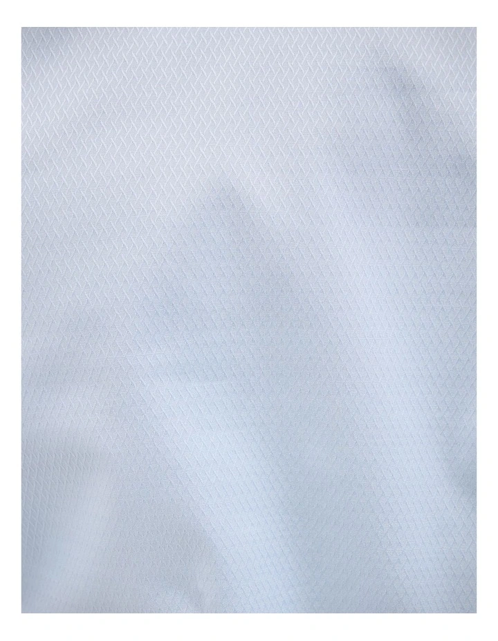 Clint Textured Shirt in Sky image 6