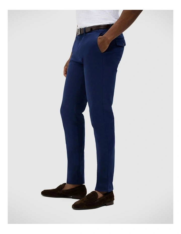 Bradley Stretch Chino in Royal Blue image 3