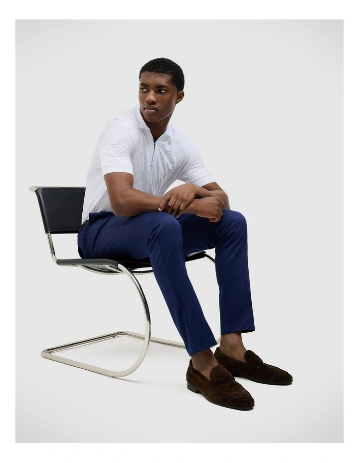 Bradley Stretch Chino in Royal Blue image 7