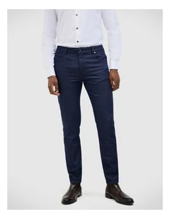 Leon Stretch Denim in Ink