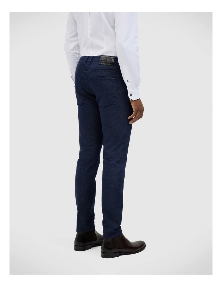 Leon Stretch Denim in Ink image 4