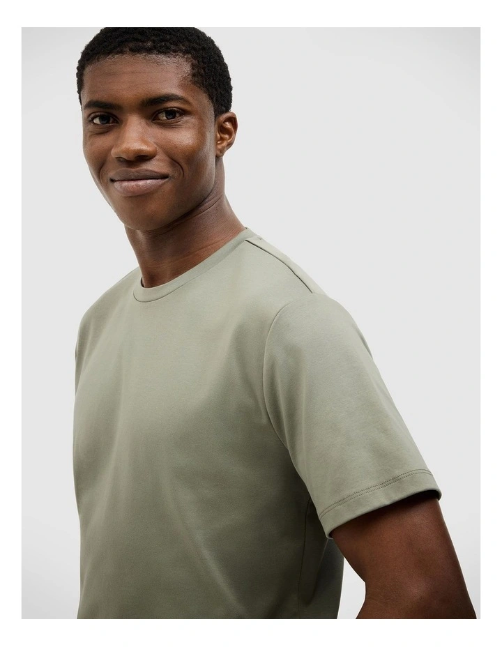 Wills Performance Tee in Light Khaki image 1