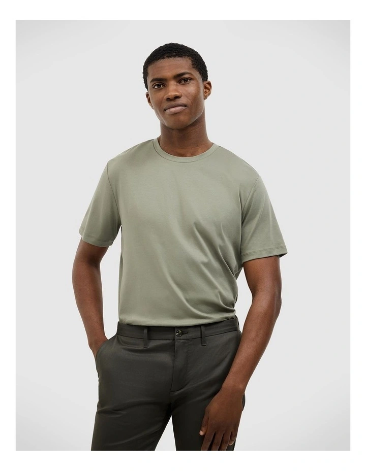 Wills Performance Tee in Light Khaki image 5