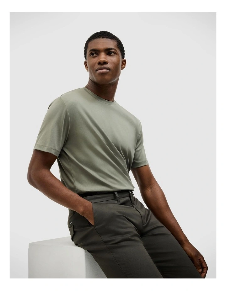 Wills Performance Tee in Light Khaki image 6
