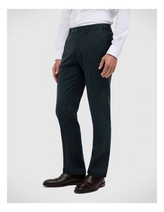 Wool Tailored Pant in Dk Khaki