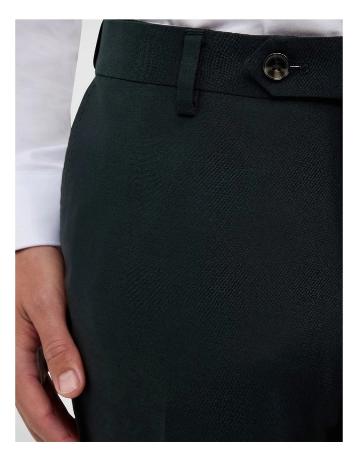 Wool Tailored Pant in Dk Khaki image 5