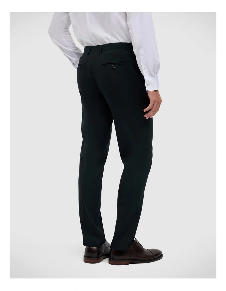 Wool Tailored Pant in Dk Khaki image 6