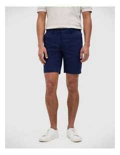 Fraser Comfort Waistband Shorts in Royal
