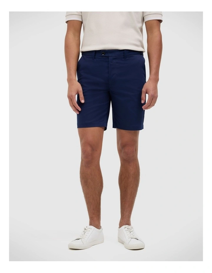 Fraser Comfort Waistband Shorts in Royal image 1