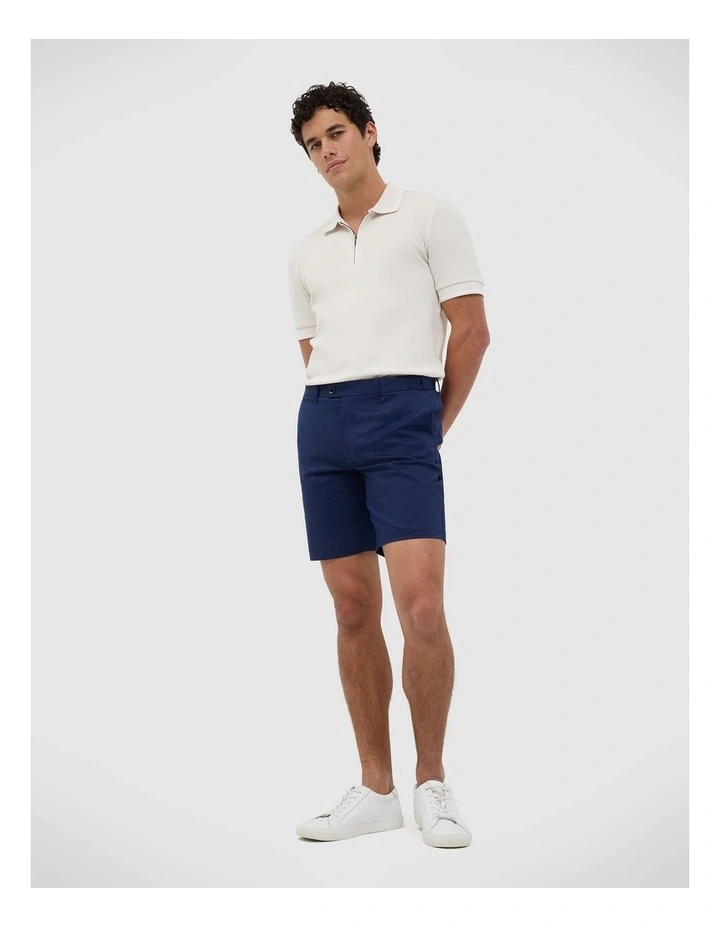 Fraser Comfort Waistband Shorts in Royal image 3