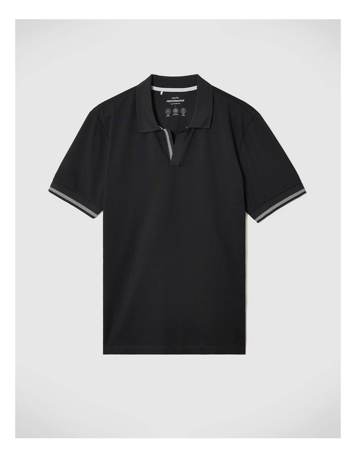 Hayden Performance Polo in Black image 2