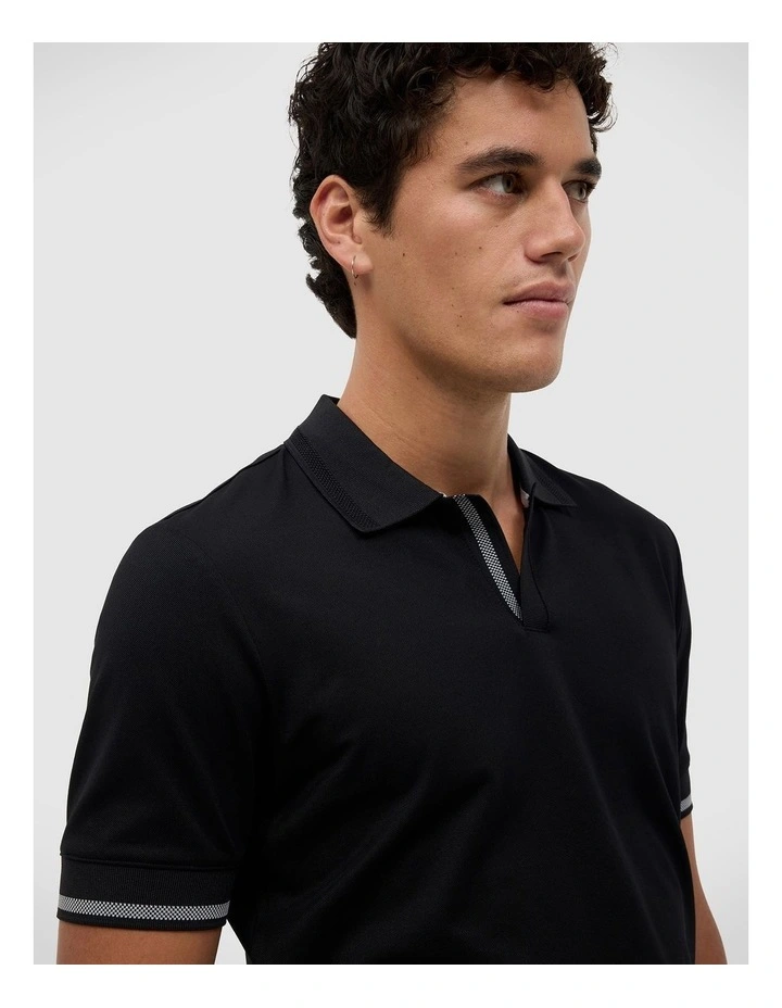 Hayden Performance Polo in Black image 5