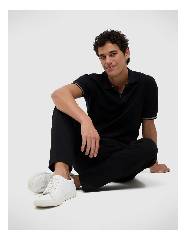 Hayden Performance Polo in Black image 6
