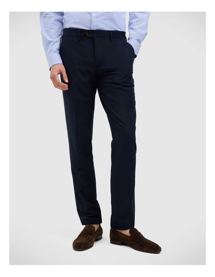 Elijah Regular Fitted Tailored Pant in Navy image 3