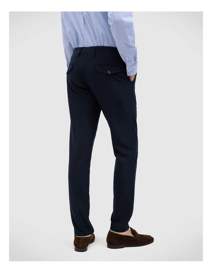Elijah Regular Fitted Tailored Pant in Navy image 5
