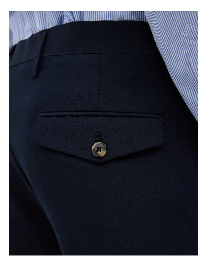 Elijah Regular Fitted Tailored Pant in Navy image 6