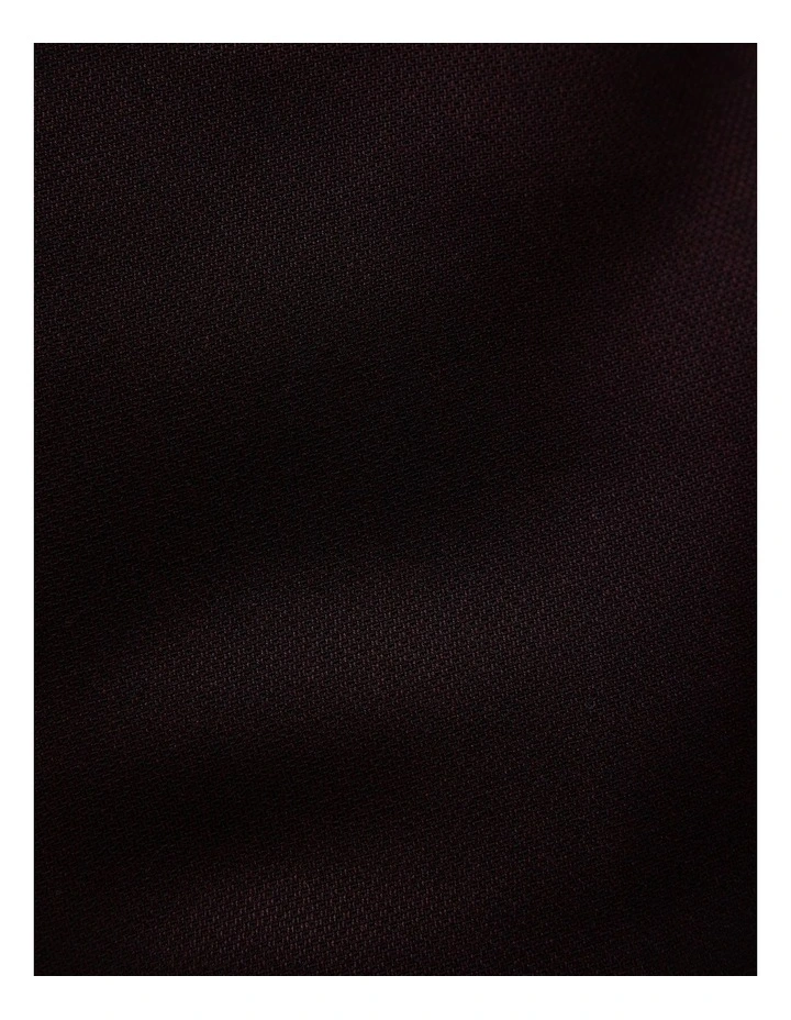 Maurice Tailored Pant in Burgundy image 7