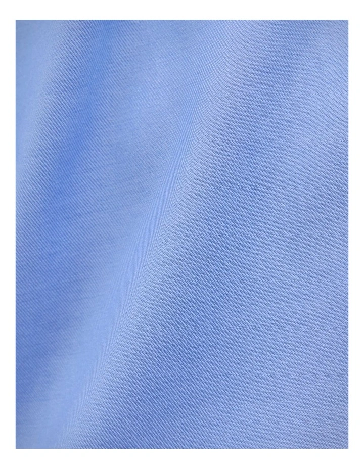 Noah Tencel Lyocell Blend Shirt in Blue image 6