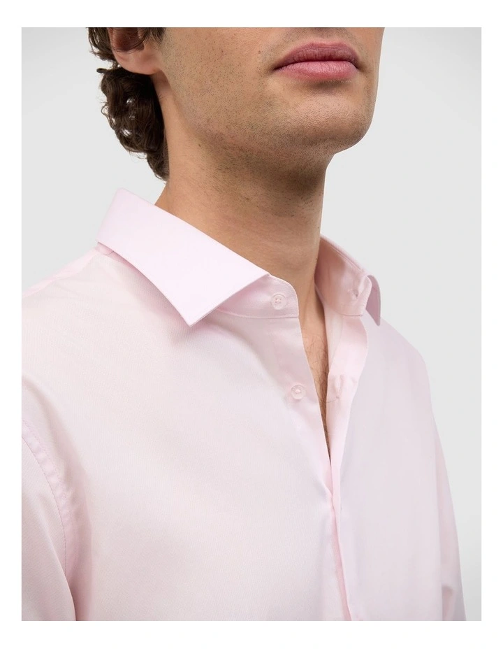Eddie Long Sleeve Shirt in Pink image 4