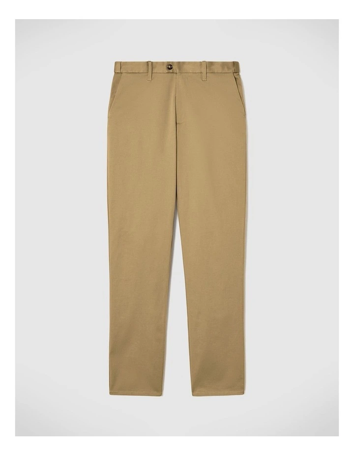 Tyler Comfort Stretch Chino in Tan image 2
