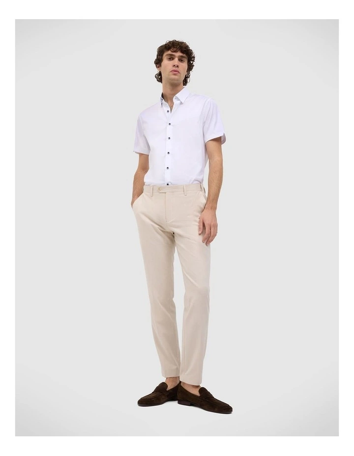 Joshua Textured Shirt in White image 3