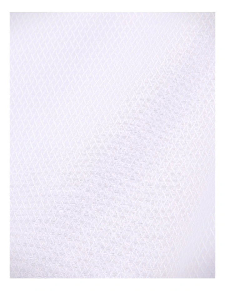 Joshua Textured Shirt in White image 6