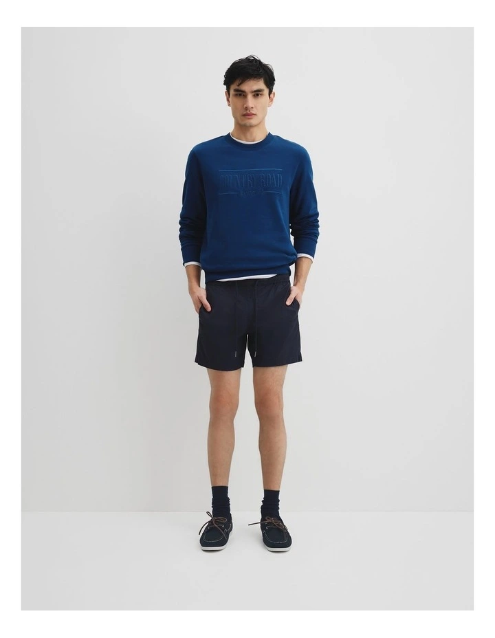 Deck Short in Navy image 1