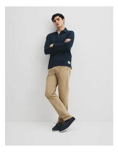 Australian Cotton Workwear Rugby in Navy