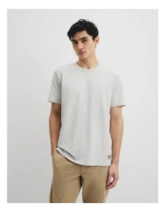 Vac Workwear T-shirt in Grey Melange