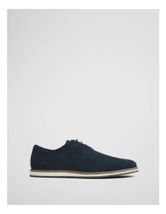 Wesley Derby Shoes in Navy