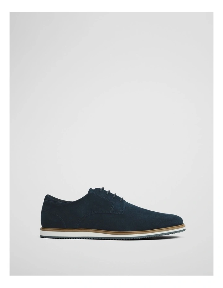 Wesley Derby Shoes in Navy image 1