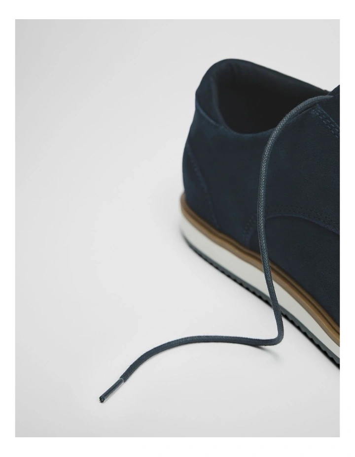 Wesley Derby Shoes in Navy image 4