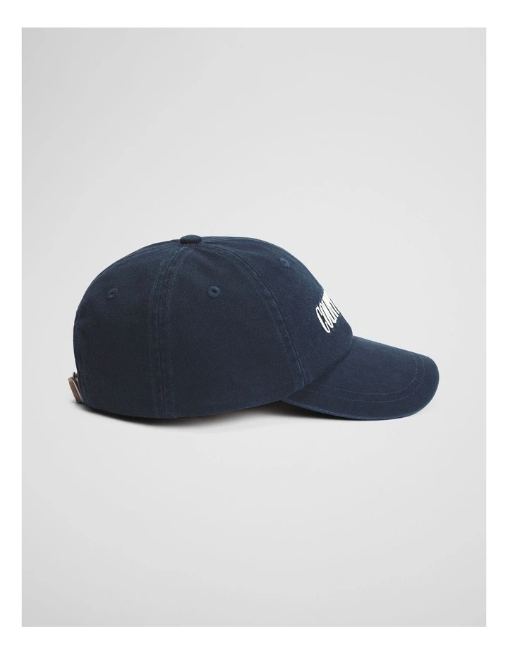 Country Road Washed Cap in Navy image 3