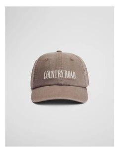 Country Road Washed Cap in Oak