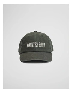 Country Road Washed Cap in Thyme