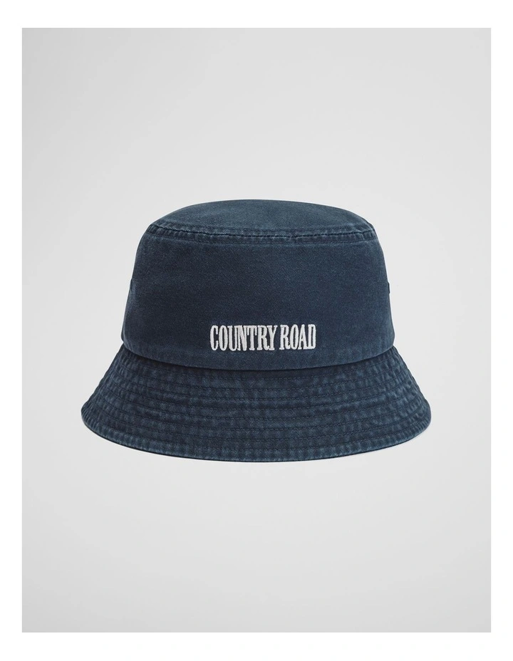 Cr Bucket Hat in Navy image 1