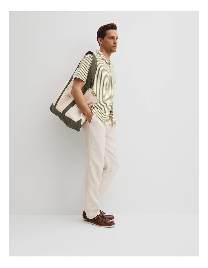 Country Road Large Cotton Shopper in Thyme image 2