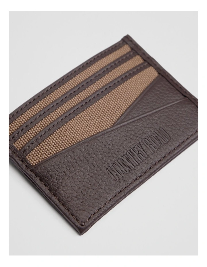 Heritage Credit Card Case in Oak image 2