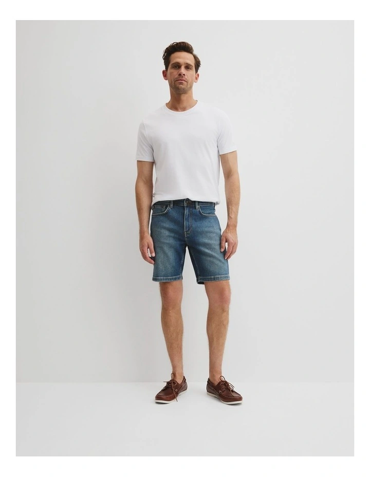 Denim Short in Dark Indigo image 1