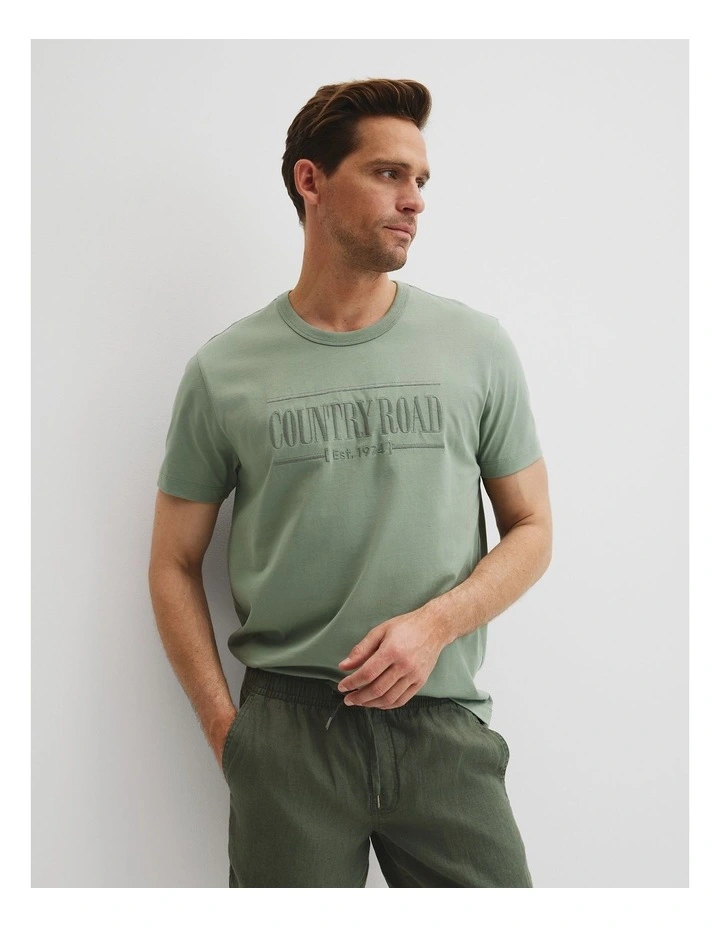 Verified Australian Heritage T-shirt in Evergreen image 2