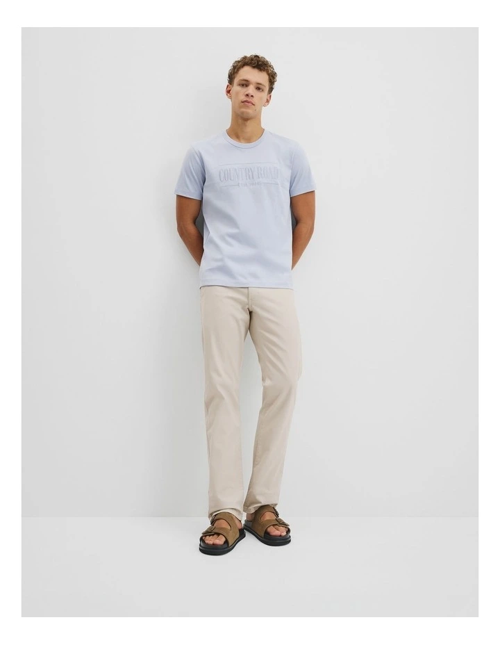 Australian Cotton Heritage T-shirt in Mist image 3