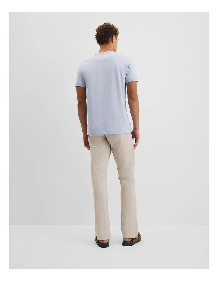 Australian Cotton Heritage T-shirt in Mist image 4